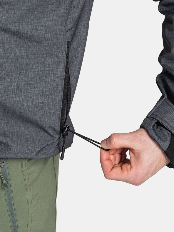 Kilpi Črno-siva moška softshell jakna Kilpi RAVIO-M