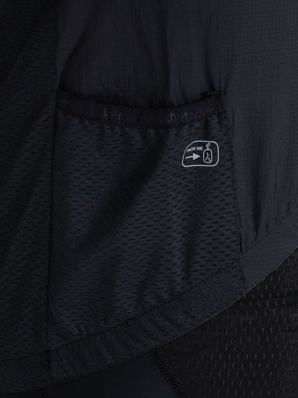 Kilpi Črn moški kolesarski jopič Kilpi FLOW-M