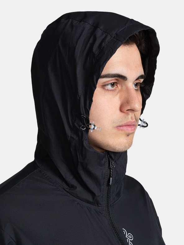 Kilpi Črna moška lahka anorak jakna Kilpi ANORI-M
