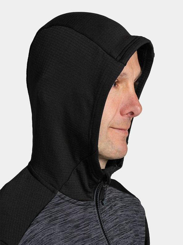 Kilpi Sivo-črna moška športna jopa Kilpi Sevelen-M