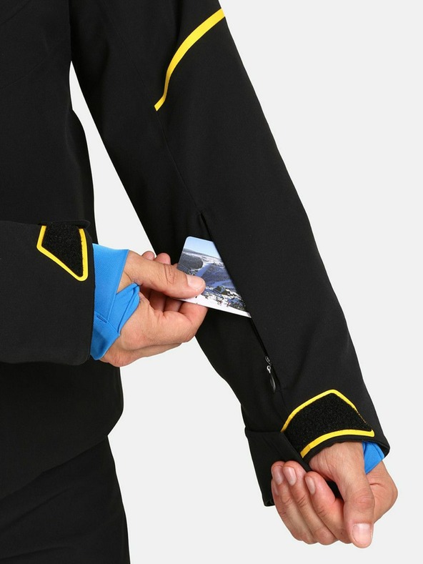 Kilpi Črna moška smučarska jakna Kilpi Killy-M