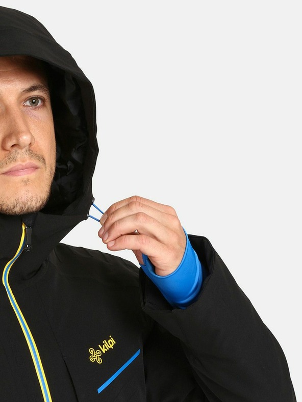 Kilpi Črna moška smučarska jakna Kilpi Killy-M
