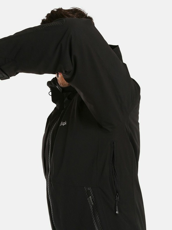 Kilpi Črna moška smučarska jakna Kilpi TURNAU-M