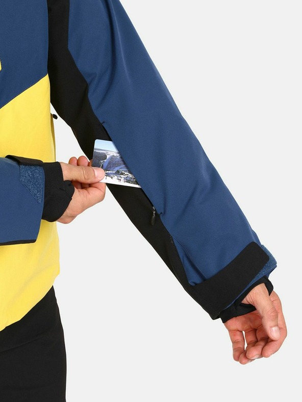 Kilpi Rumeno-modra moška smučarska jakna Kilpi TONNSI-M