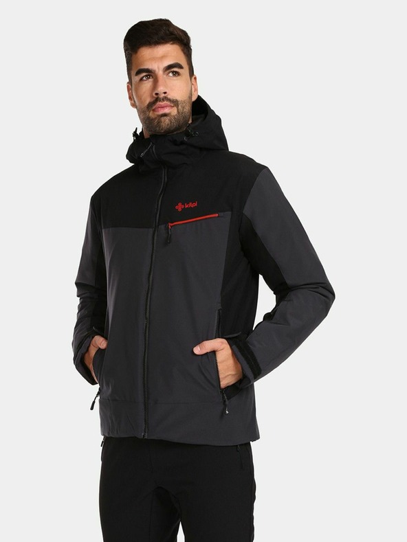 Kilpi Temno siva moška smučarska jakna KILPI FLIP-M