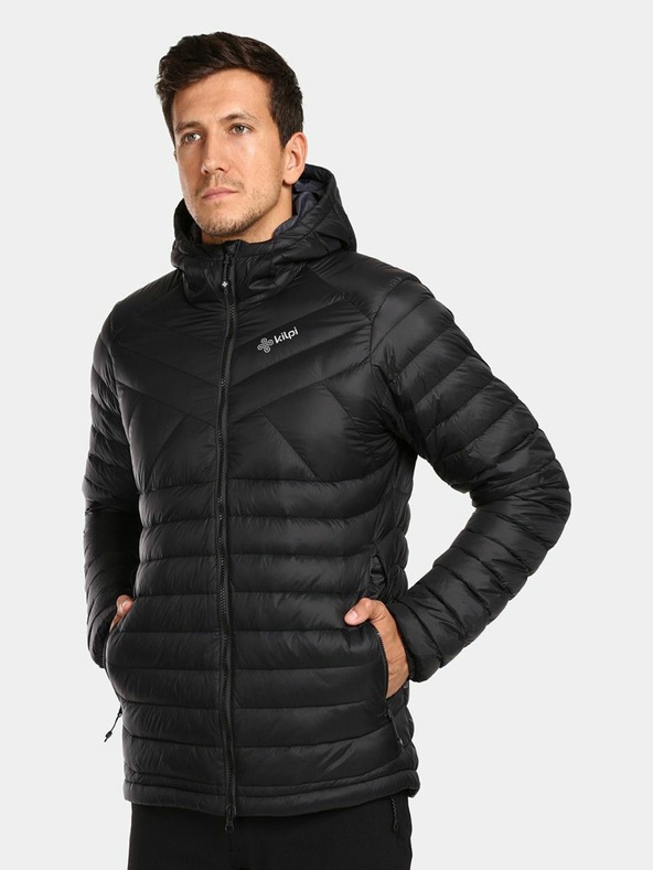 Kilpi Črna moška puhovka Kilpi PYRAMIDEN-M