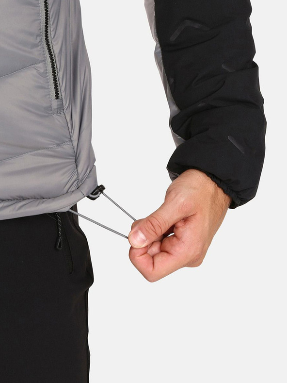 Kilpi Sivo-črna moška izolirana jakna Kilpi TEVERY-M