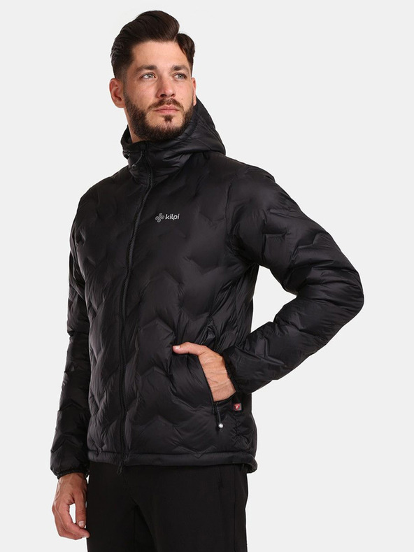 Kilpi Črna moška puhovka Kilpi Albert-M