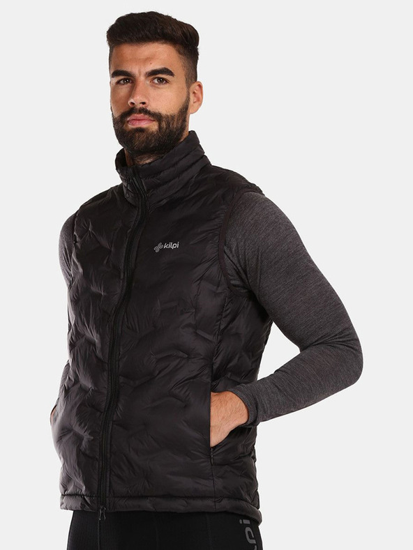 Kilpi Črna moška izolirana jakna Kilpi Nai-M