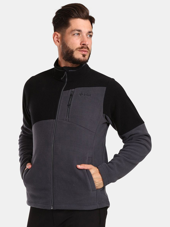 Kilpi Temno siva moška jopa iz flisa Kilpi Glander-M