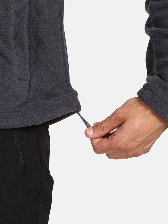 Kilpi Temno siva moška jopa iz flisa Kilpi Glander-M