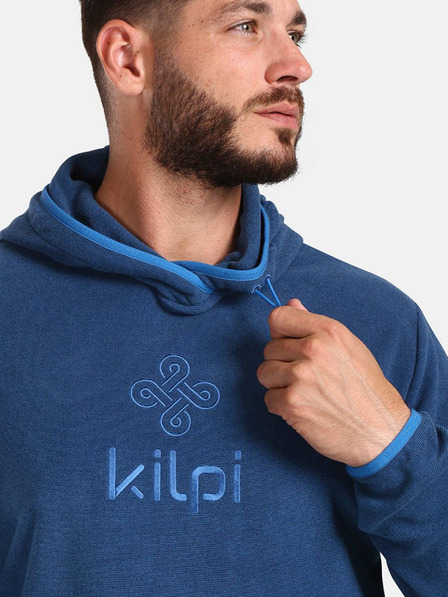Kilpi Temno modra moška jopa s kapuco iz flisa Kilpi FLOND-M