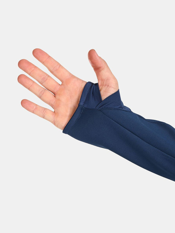 Kilpi Modro-siva moška jopa s kapuco iz flisa Kilpi VERSAM-M