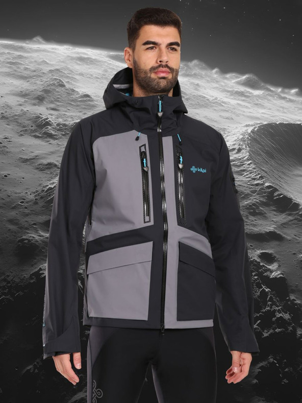 Kilpi Črna moška jakna Kilpi LTD ARCHER-M