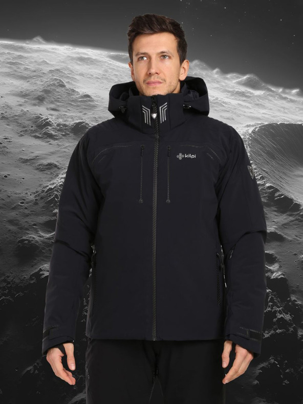 Kilpi Črna moška luksuzna smučarska jakna Kilpi LTD ASTER-M