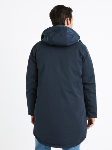 Celio Temno modra moška zimska parka Celio Cuturino