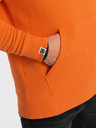 Ombre Clothing Oranžna moška jopa s potiskom Ombre Clothing