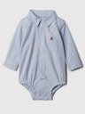 GAP Baby oxford srajčno body GAP