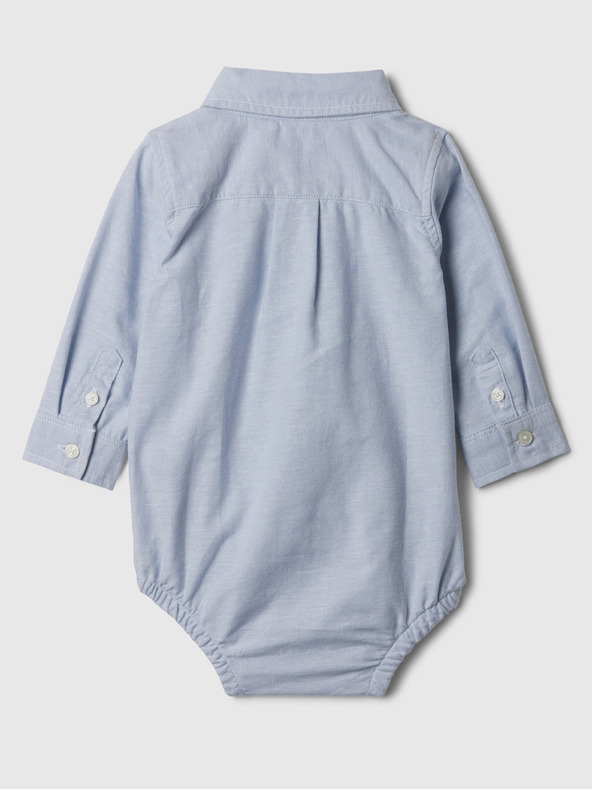 GAP Baby oxford srajčno body GAP