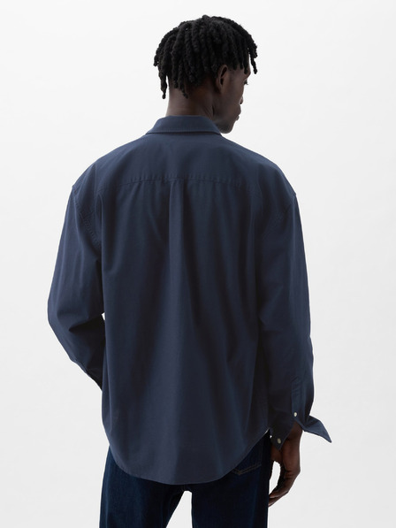 GAP Oversize oxford košeľa s logom GAP