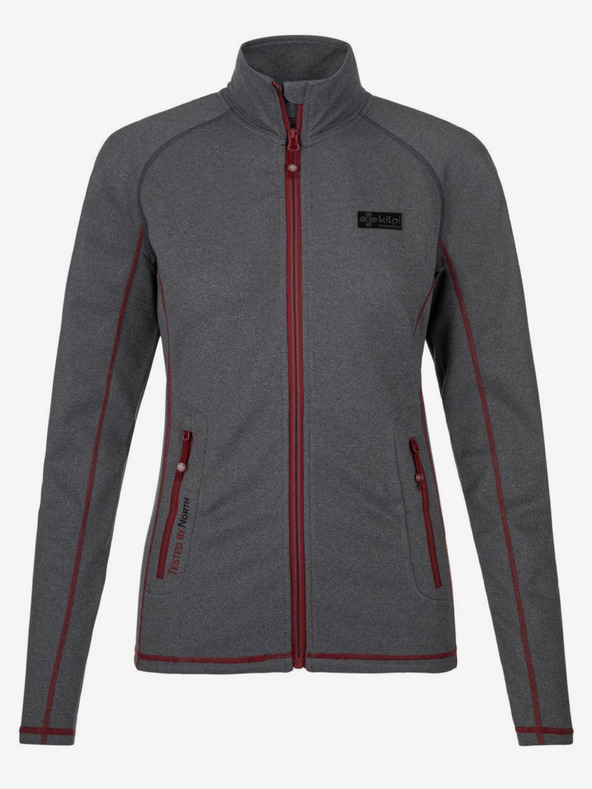 Kilpi Temno siva ženska športna jopa Kilpi TAUER-W