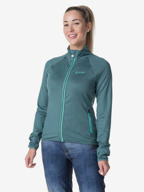 Kilpi Zelena ženska športna jopa KILPI JUNIE
