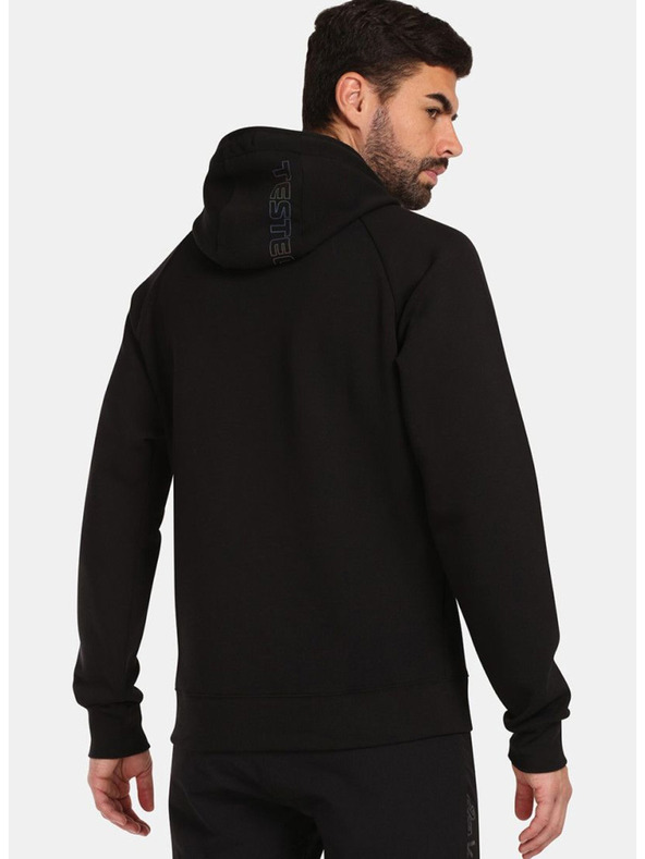 Kilpi Črna moška jopa s kapuco Kilpi BELLATRIX-M