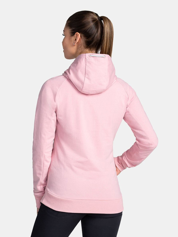 Kilpi Svetlo roza ženska funkcionalna jopa Kilpi SOHEY-W