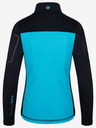Kilpi Črno-modra ženska funkcionalna jopa s kapuco Kilpi TEAM FLEECE-W
