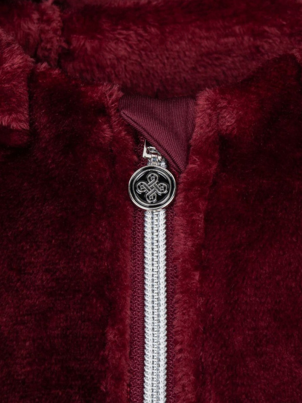 Kilpi Vijolična ženska jopa s kapuco iz flisa Kilpi MARIEL-W