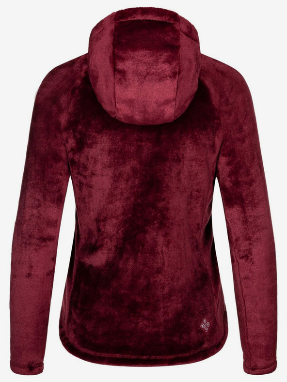 Kilpi Vijolična ženska jopa s kapuco iz flisa Kilpi MARIEL-W