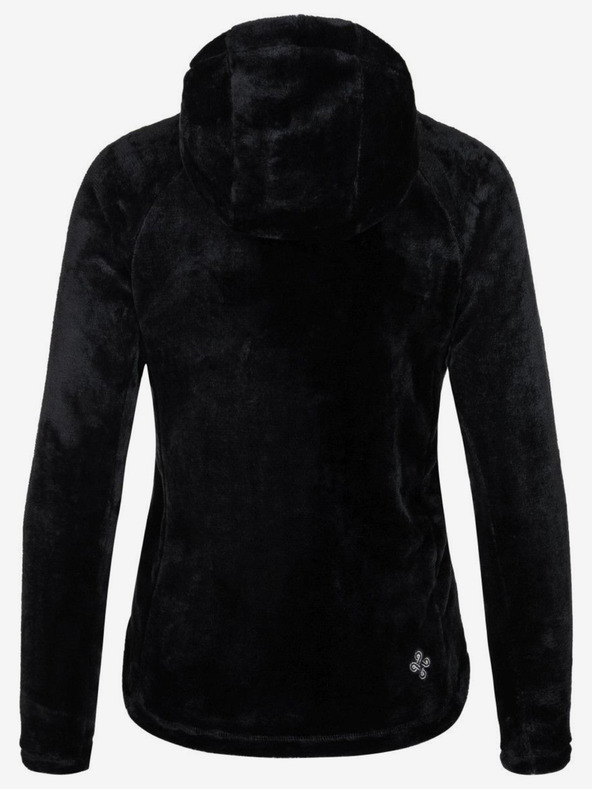 Kilpi Črna ženska jopa s kapuco iz flisa Kilpi MARIEL-W