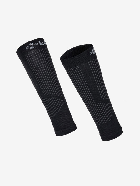 Kilpi Črne kompresijske gamaše za teleta za unisex Kilpi PRESS