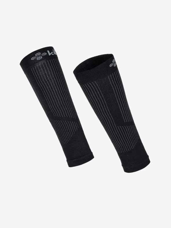 Kilpi Črne kompresijske gamaše za teleta za unisex Kilpi PRESS