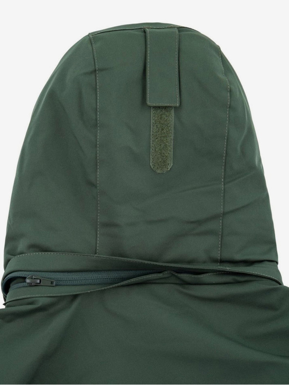 Kilpi Zelena moška zimska jakna z umetnim krznom Kilpi ALPHA