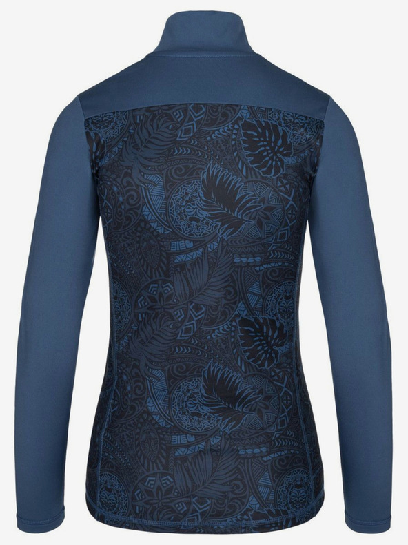 Kilpi Temno modra ženska športna majica z rolojem KILPI LEEMA