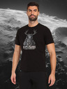 Kilpi Črna moška majica s potiskom Kilpi LTD CALYPSO-M