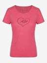 Kilpi Temno roza ženska športna majica Kilpi GAROVE