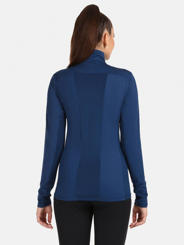 Kilpi KILPI WILLIE temno modra ženska termo majica s pokončnim ovratnikom