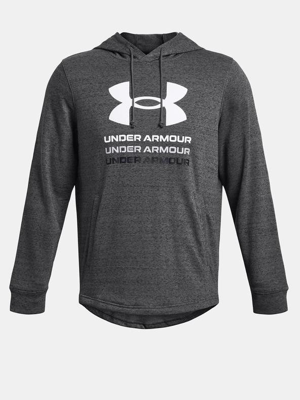 Under Armour Moški pulover Under Armour UA Rival Terry Graphic Hood