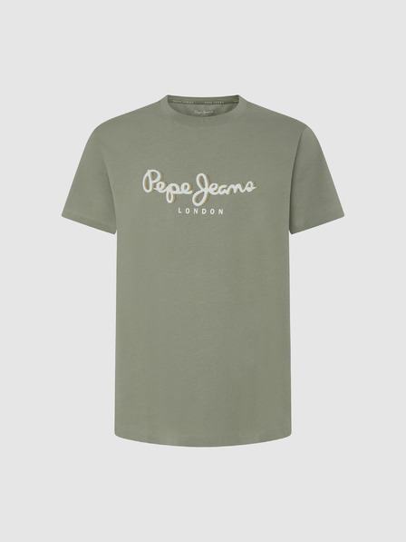 Pepe Jeans Moška kaki majica Pepe Jeans