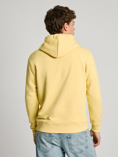 Pepe Jeans Rumena moška majica s kapuco Pepe Jeans