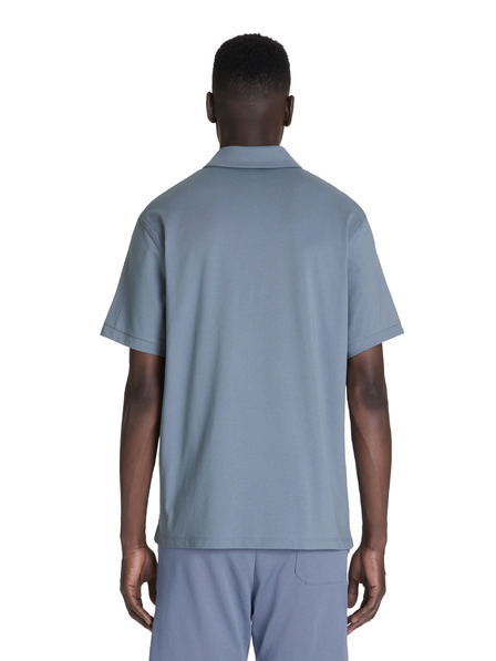 Celio Modra moška polo majica Celio Jeterne CoolMax