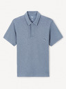 Celio Modra moška polo majica Celio Jeterne CoolMax