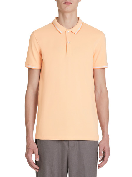 Celio Oranžna moška polo majica Celio Decolrayeb