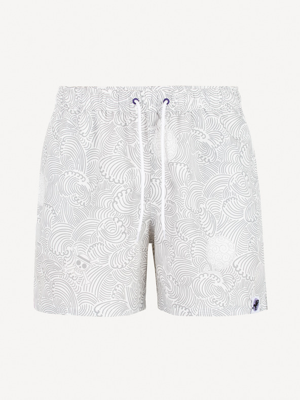 Celio Bele moške vzorčaste kopalke Celio One Piece