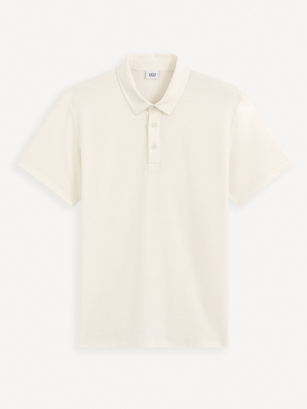 Celio Kremasta moška polo majica Celio Gebruma