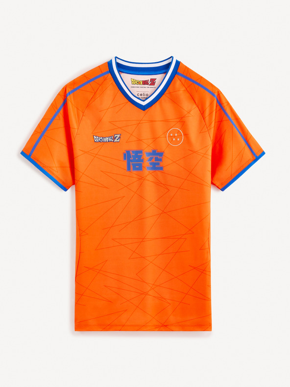 Celio Oranžna moška majica Celio Dragon Ball