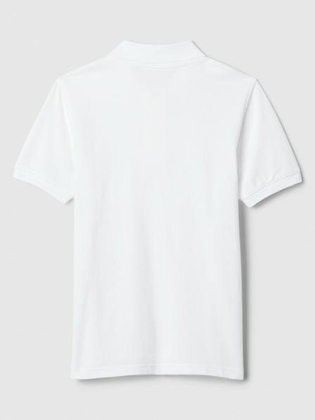 GAP Bela fantovska polo majica GAP
