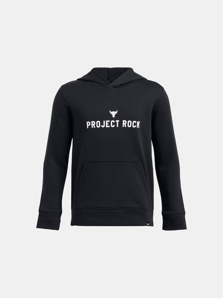 Under Armour Deški pulover Under Armour Pjt Rck Rival Hdy-BLK